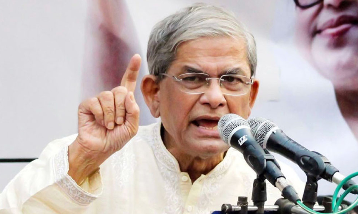 নির্বাচনের ব্যত্যয় হলে দায় ইউনূস সরকারের: মির্জা ফখরুল